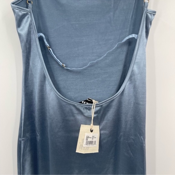 ser.o.ya retrofete revolve blue birdie maxi dress nwt size large - Picture 12 of 14